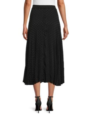 Max Studio
 Polka Dot A Line Skirt