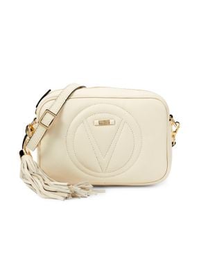 Valentino by Mario Valentino
 Mia Logo Leather Shoulder Bag