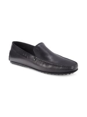 Tod's
 Venetian Leather Driving Loafers