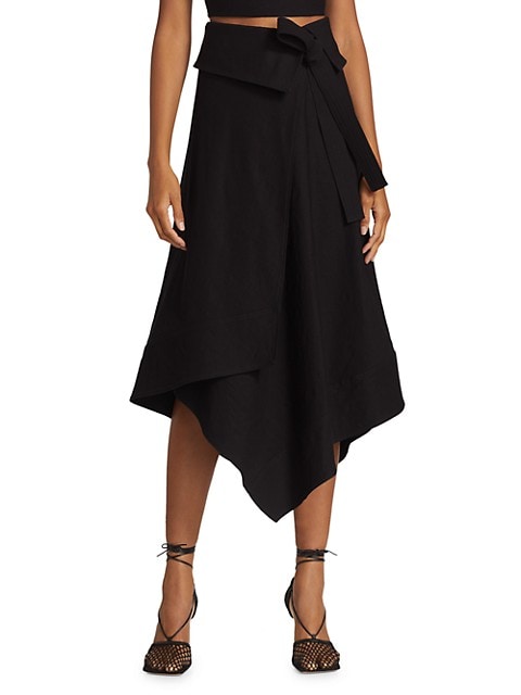 Mackenzie Handkerchief-Hem Skirt