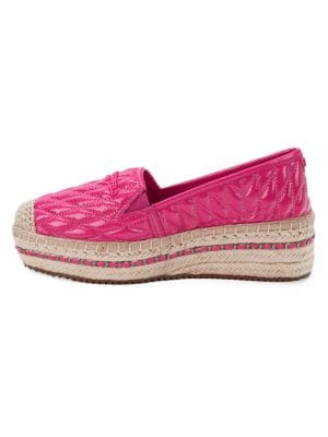 Karl Lagerfeld Paris
 Desta Quilted Platform Espadrilles