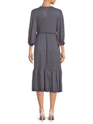 Max Studio
 Floral Jersey Midi Dress