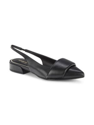 Kenneth Cole
 Cashian Leather Slingback Pumps