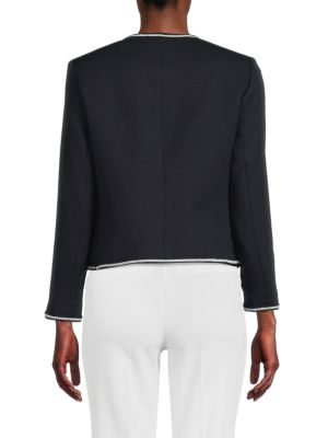 Tommy Hilfiger
 Single Breasted Collarless Blazer