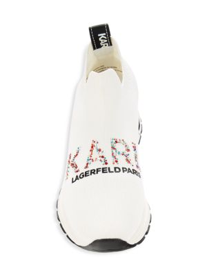 Karl Lagerfeld Paris
 Mirren Logo Embellished Slip On Sneakers