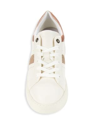 Geox
 Skyelya Glitter Two Tone Sneakers