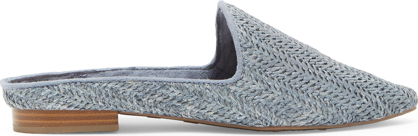 MIA Johona Woven Mule, Alternate, color, DENIM RAFF