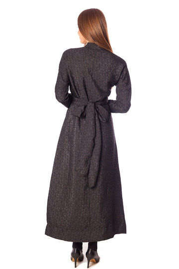 Kaleidiscope Wrapped Belt Dress