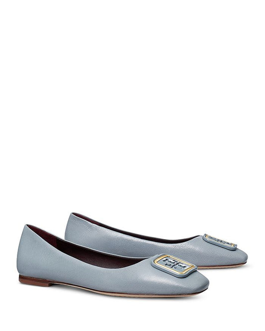 Tory Burch - Women's Georgia Square Toe Ballet Flats