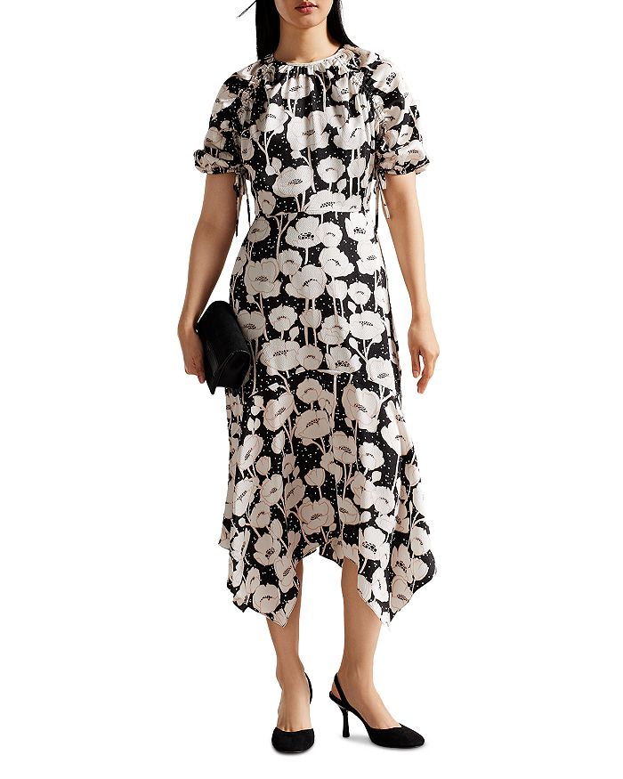 Ted Baker - Abriee Puff Sleeve Midi Dress