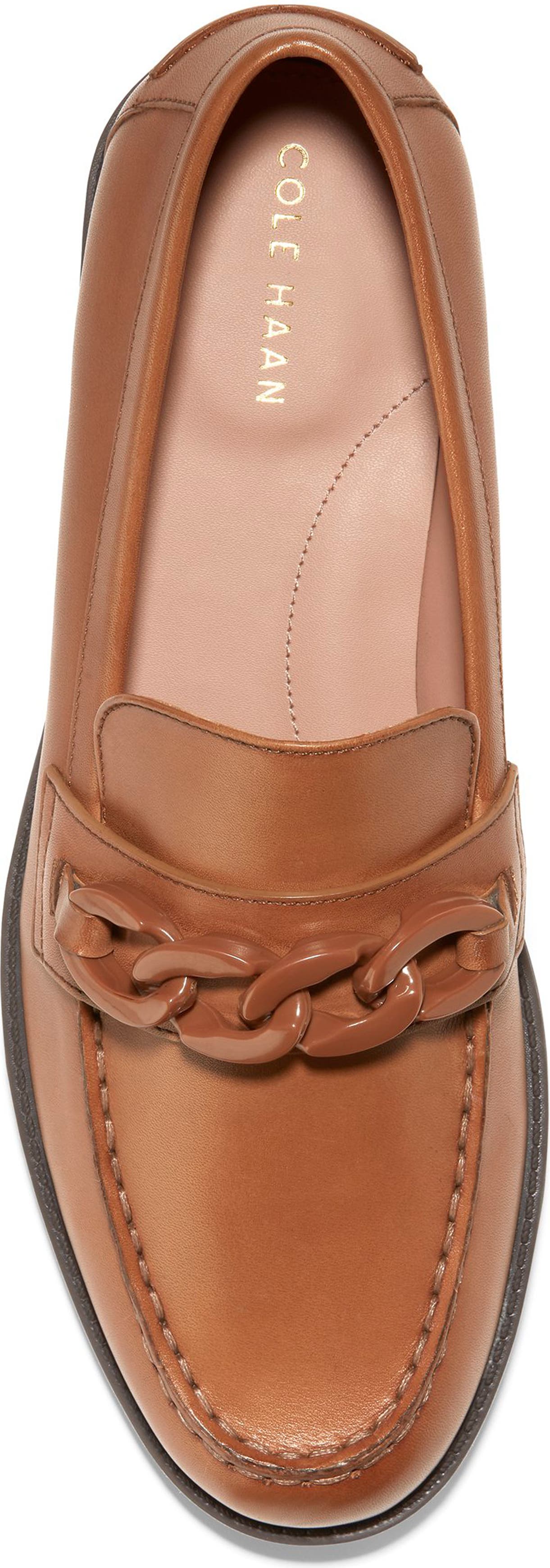 COLE HAAN Stassi Chain Loafer, Alternate, color, PECAN