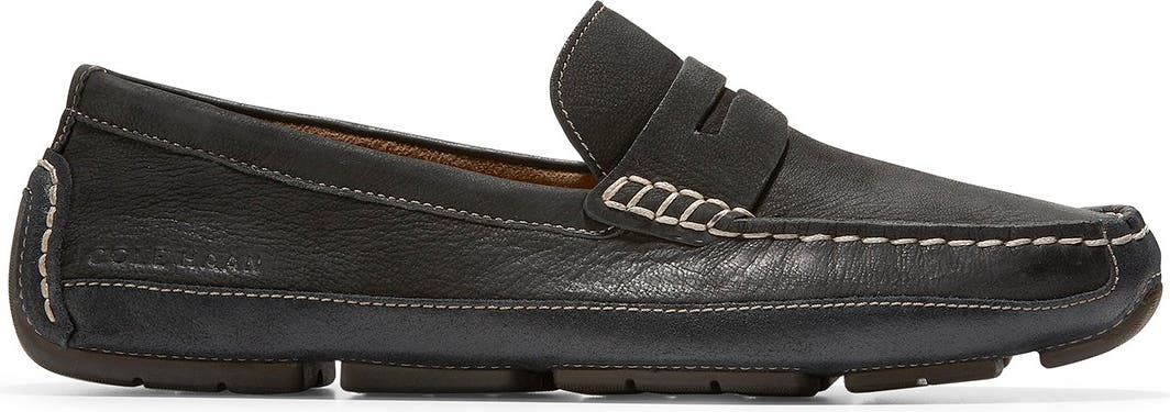 COLE HAAN Wyatt Penny Driver, Alternate, color, BLACK