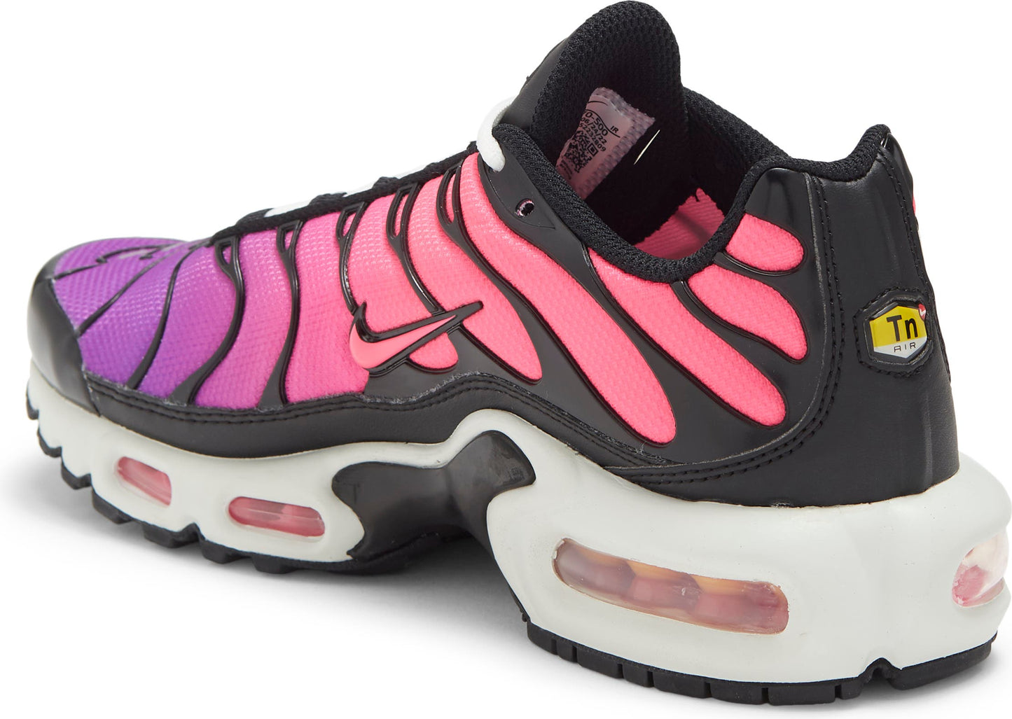 NIKE Air Max Plus Sneaker, Alternate, color, VIVID PURPLE/ HYPER PINK-BLACK