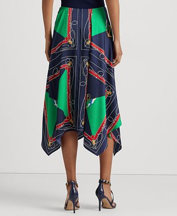 Lauren Ralph Lauren - Women's Printed Twill Midi Skirt