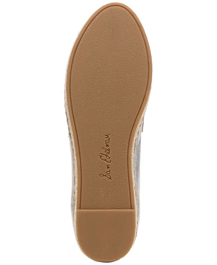 Sam Edelman - Kai Tailored Platform Espadrille Loafer Flats