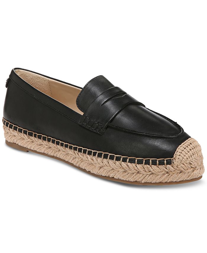 Sam Edelman - Kai Tailored Platform Espadrille Loafer Flats