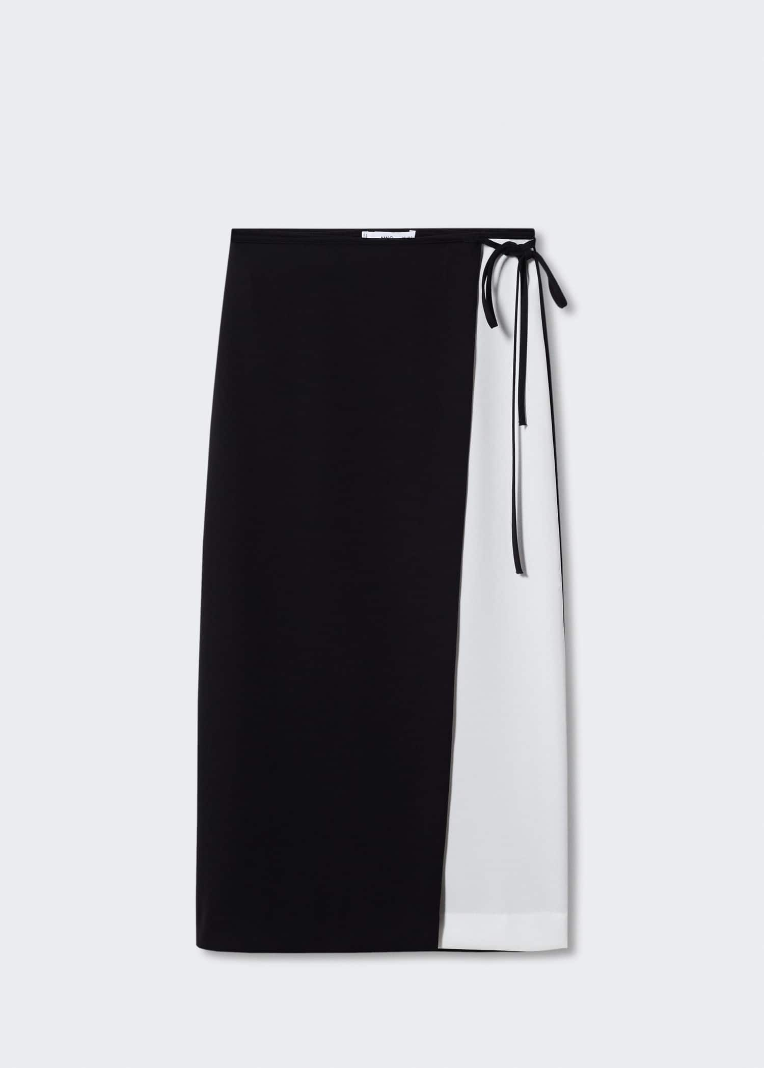 Bow midi skirt - Article without model