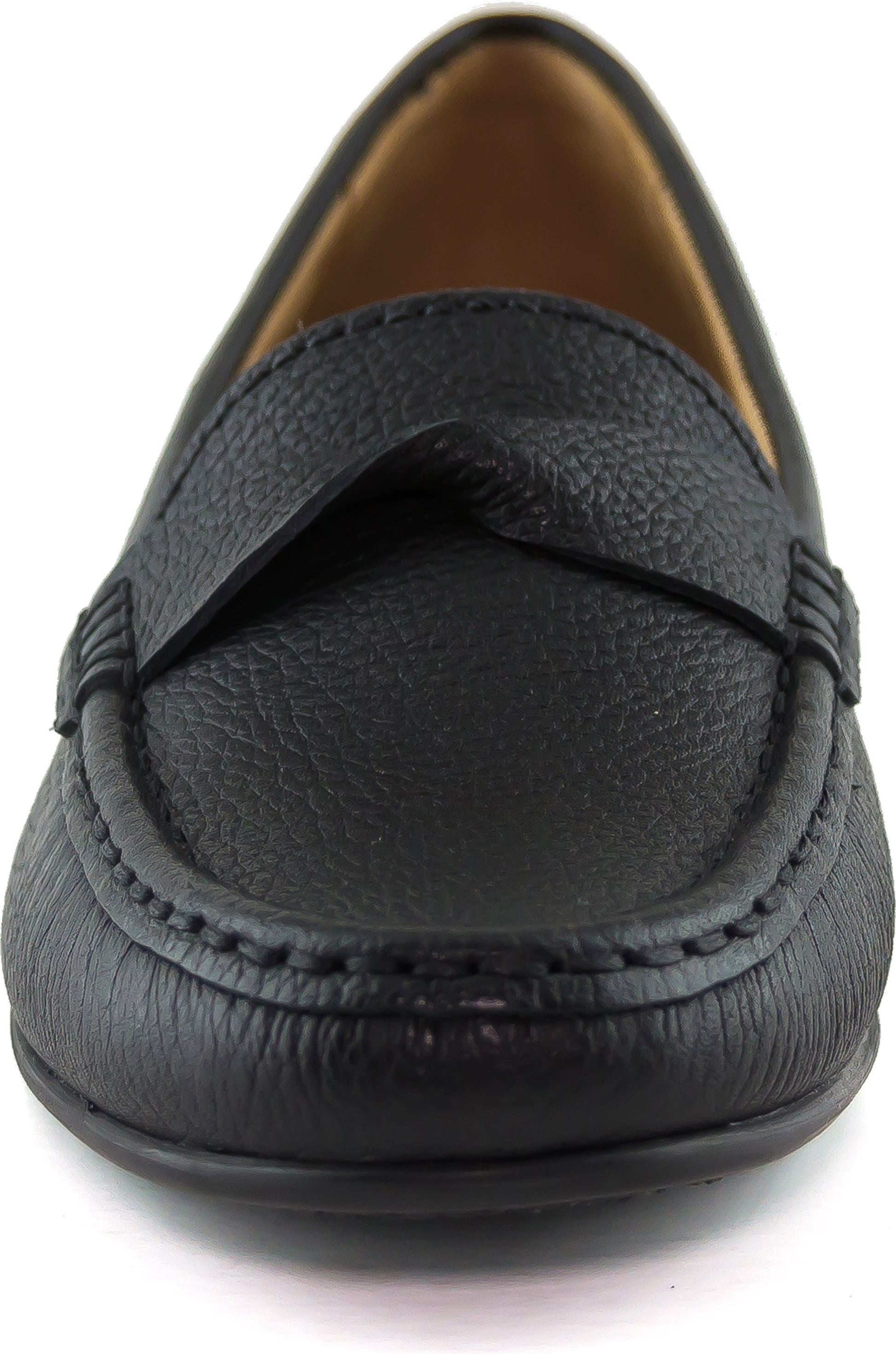 MARC JOSEPH NEW YORK Clermont Street Leather Loafer, Alternate, color, BLACK GRAINY