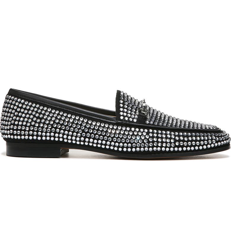 SAM EDELMAN Loraine Glitz Rhinestone Bit Loafer