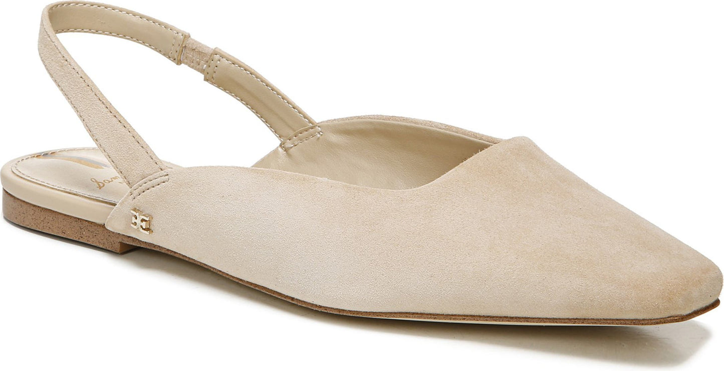 SAM EDELMAN Connell Slingback Flat, Main, color, CAPPUCCINO