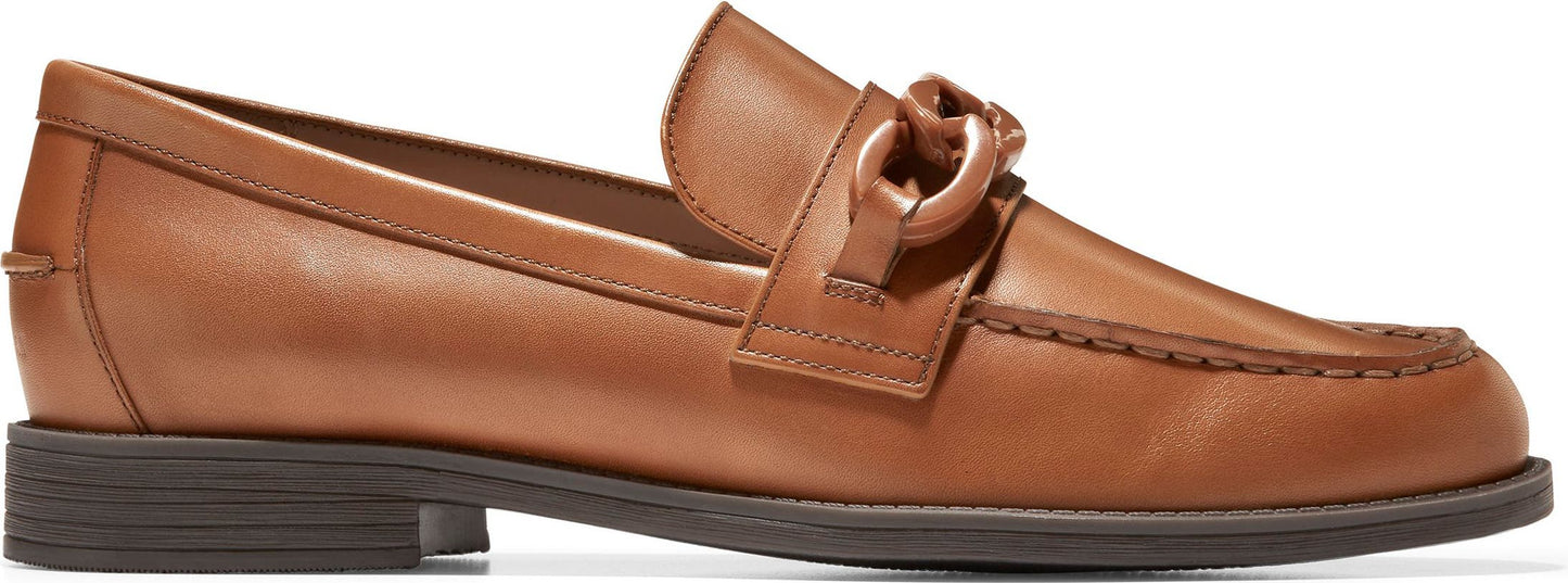 COLE HAAN Stassi Chain Loafer, Alternate, color, PECAN