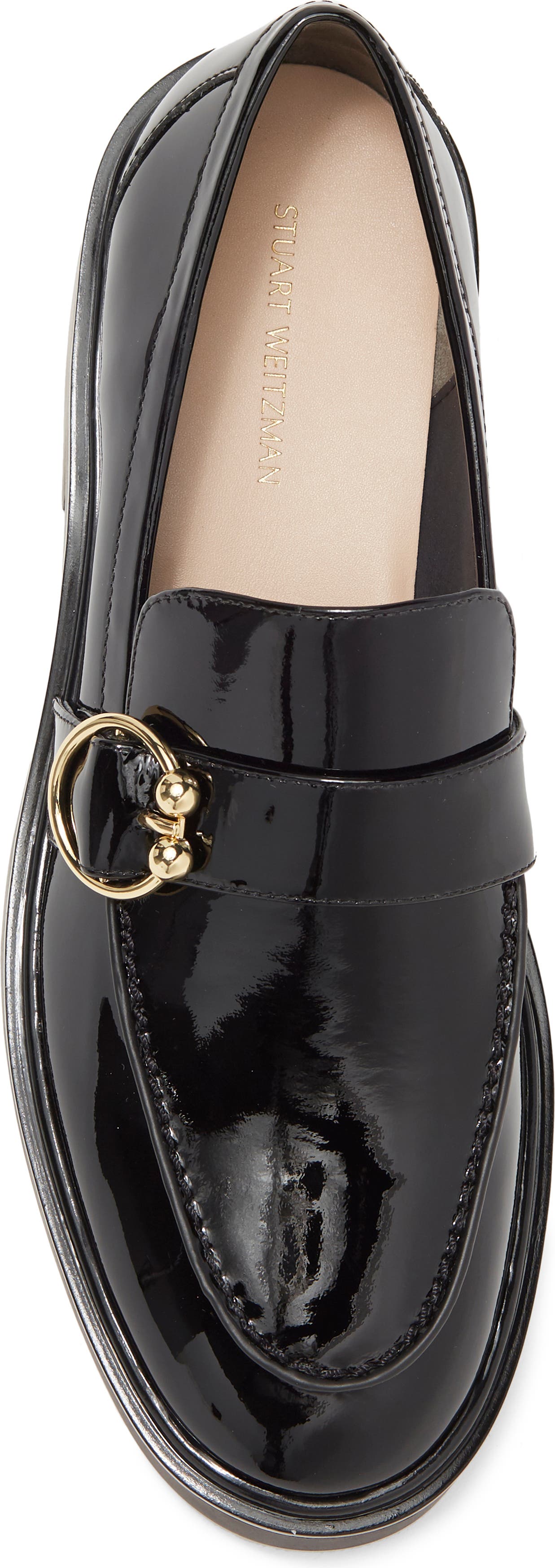 STUART WEITZMAN Brenna Loafer, Alternate, color, BLACK