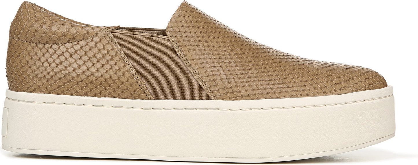 VINCE Warren Platform Sneaker, Alternate, color, TAN