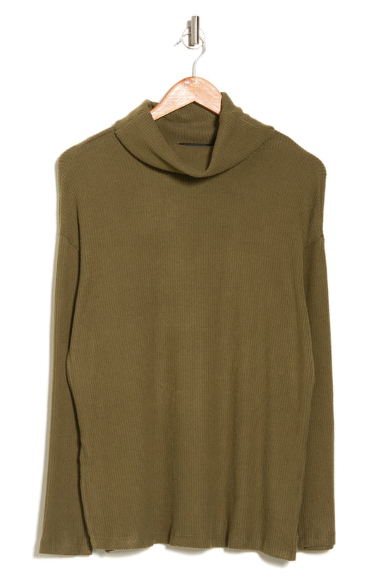 SANCTUARY Staying Cozy Sweater, Alternate, color, FIELD GREEN