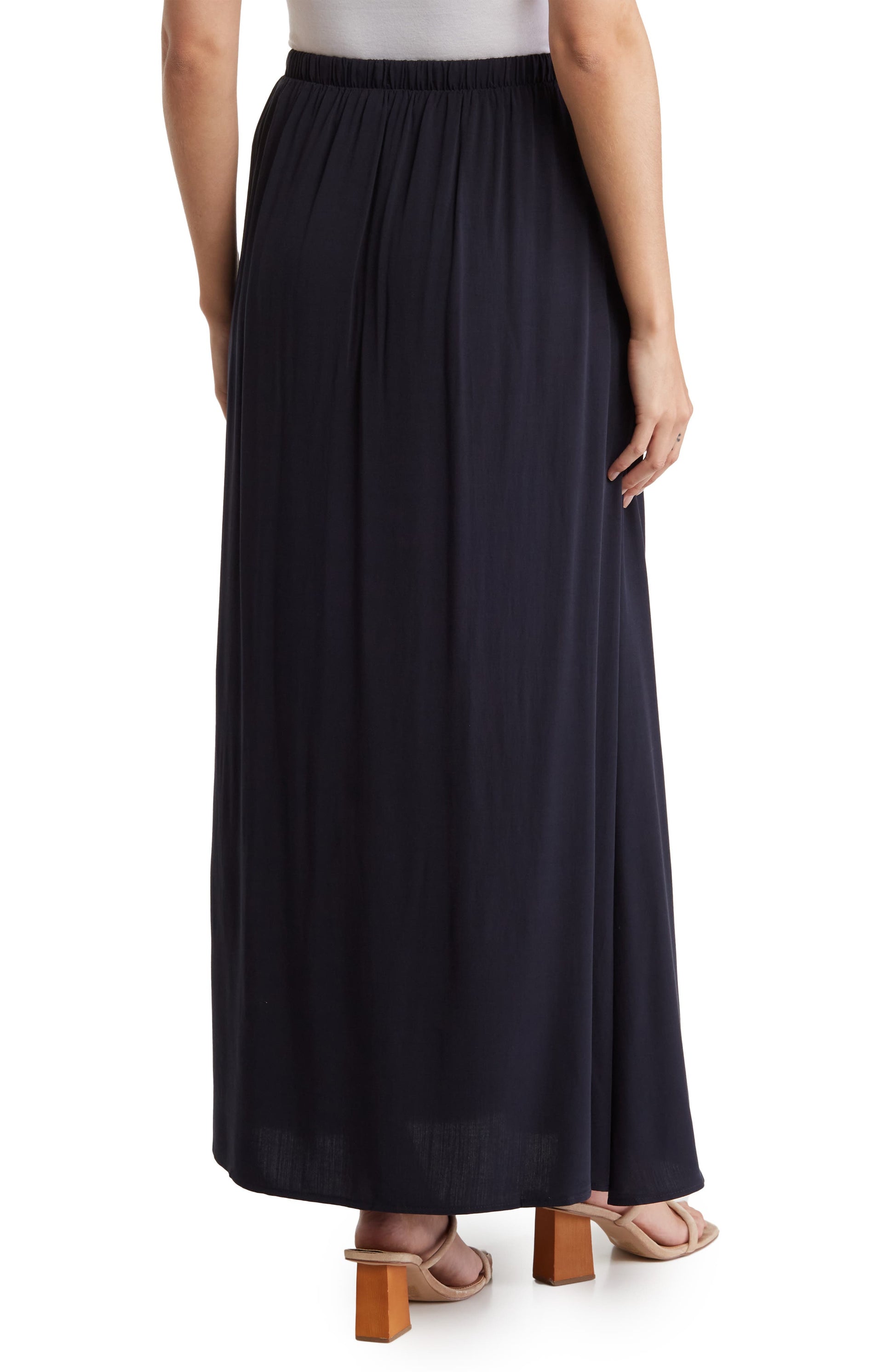 SPLENDID Thira Maxi Skirt, Alternate, color, NAVY