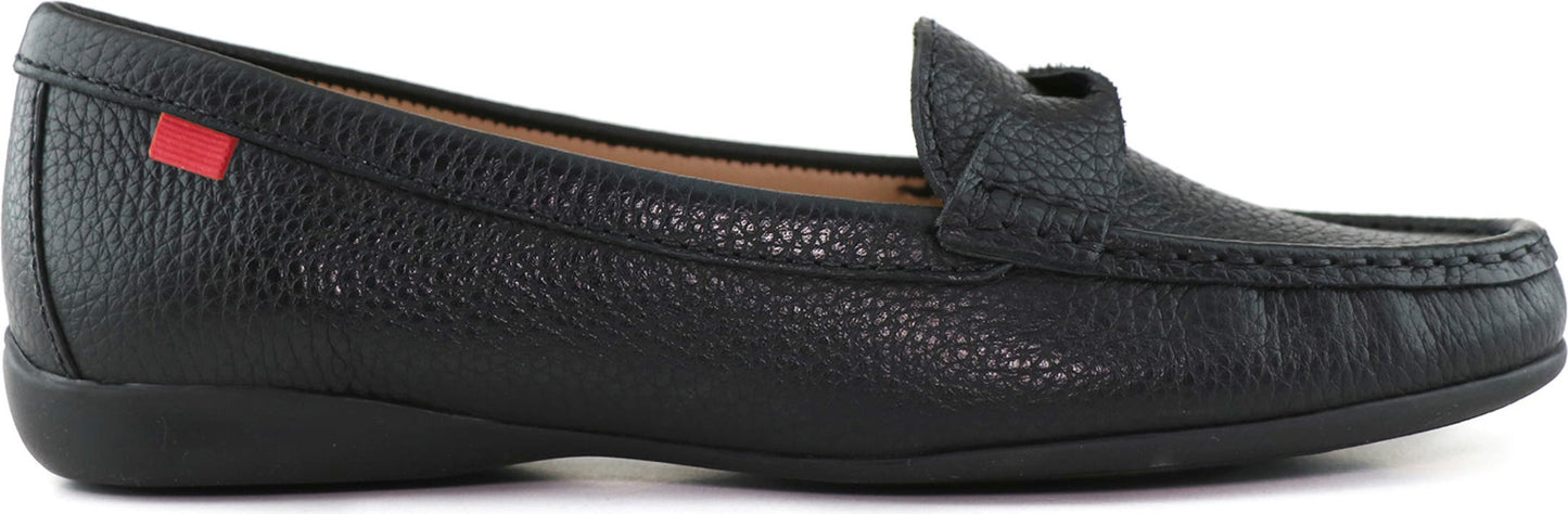 MARC JOSEPH NEW YORK Clermont Street Leather Loafer, Alternate, color, BLACK GRAINY