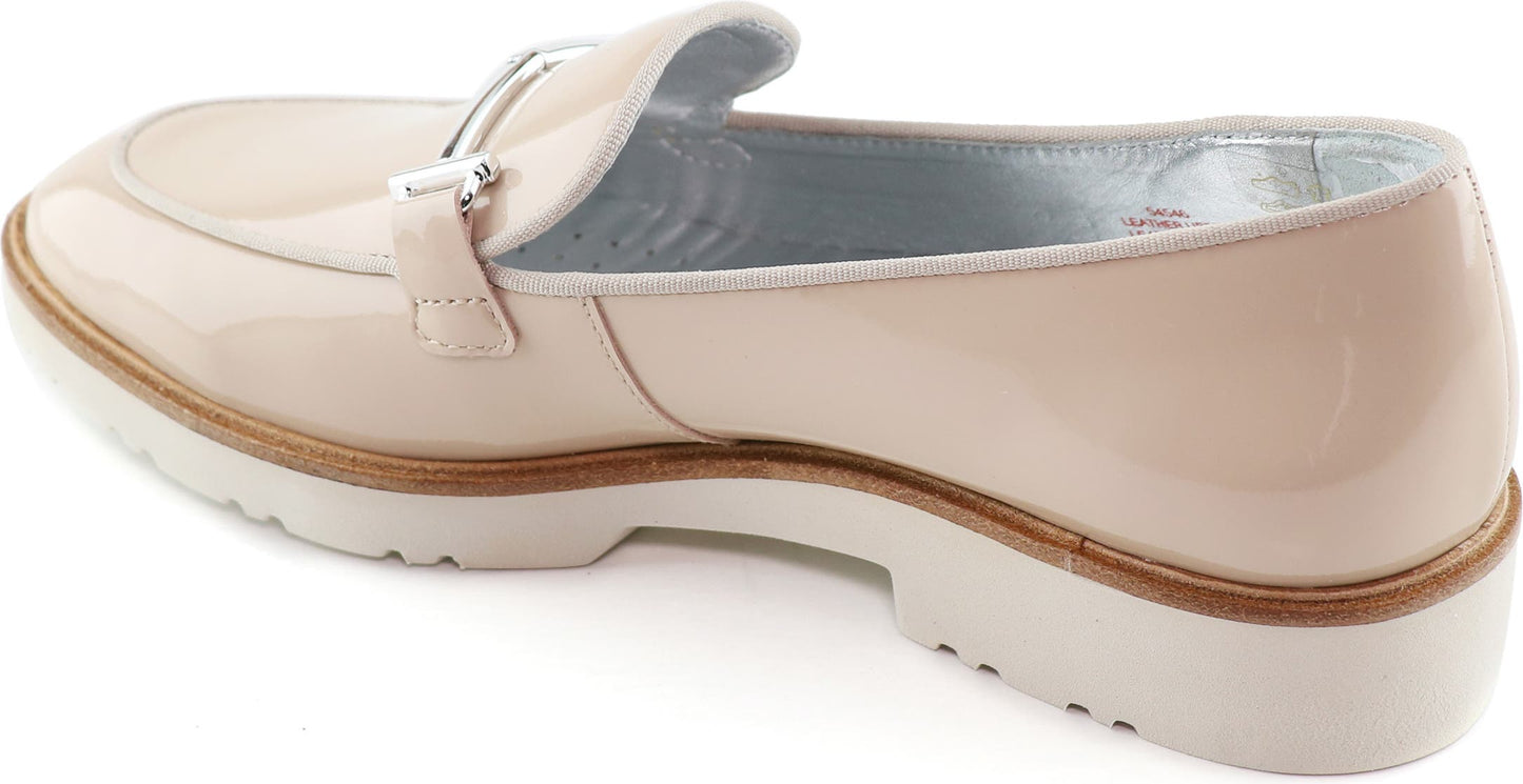 MARC JOSEPH NEW YORK Anchor Place Loafer, Alternate, color, NUDE SOFT PATENT LEATHER