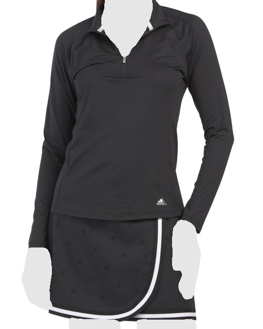 Upf 50 Quarter Zip Long Sleeve Pullover Top