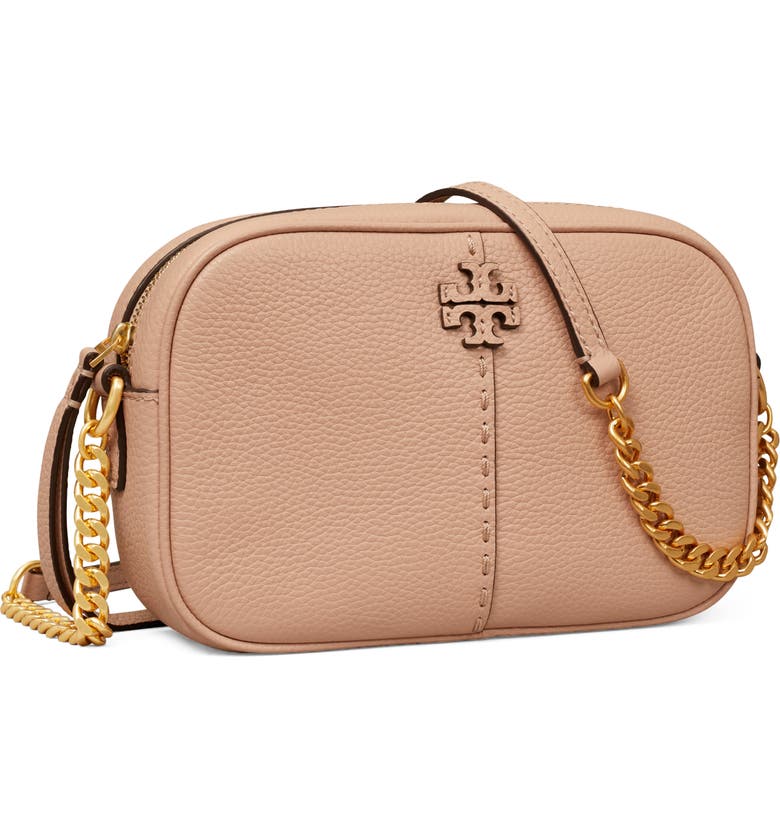 TORY BURCH McGraw Leather Camera Bag