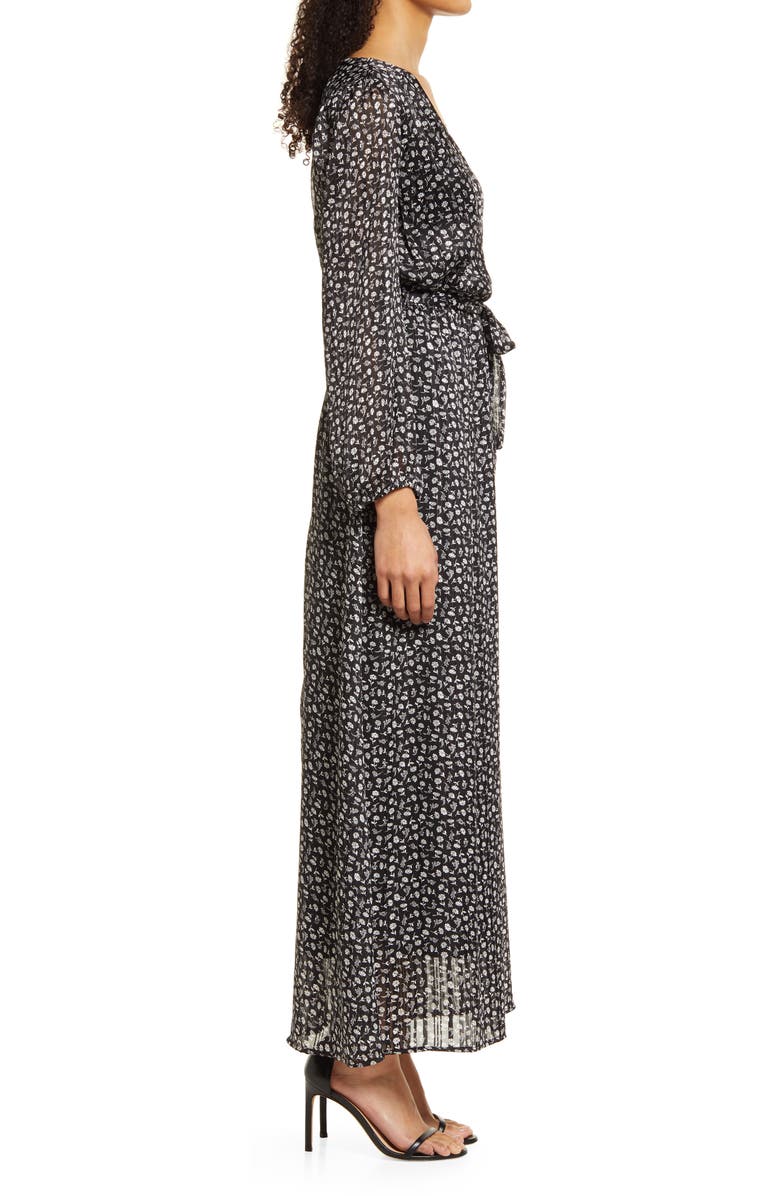 FRAICHE BY J Nare Floral Long Sleeve Maxi Dress