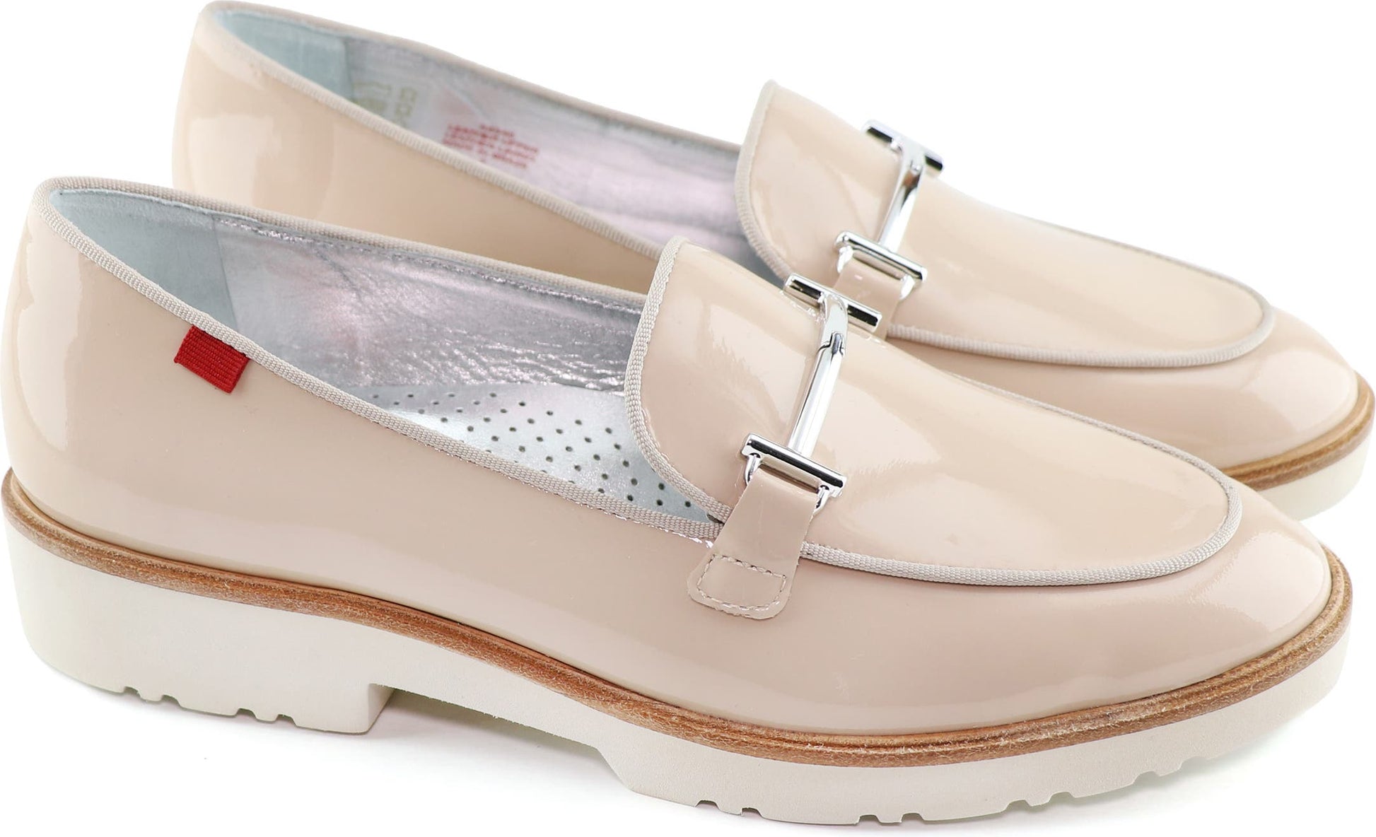 MARC JOSEPH NEW YORK Anchor Place Loafer, Alternate, color, NUDE SOFT PATENT LEATHER