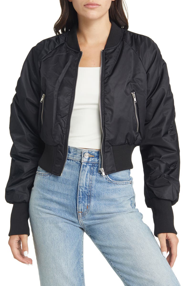 STEVE MADDEN Eva Bomber Jacket