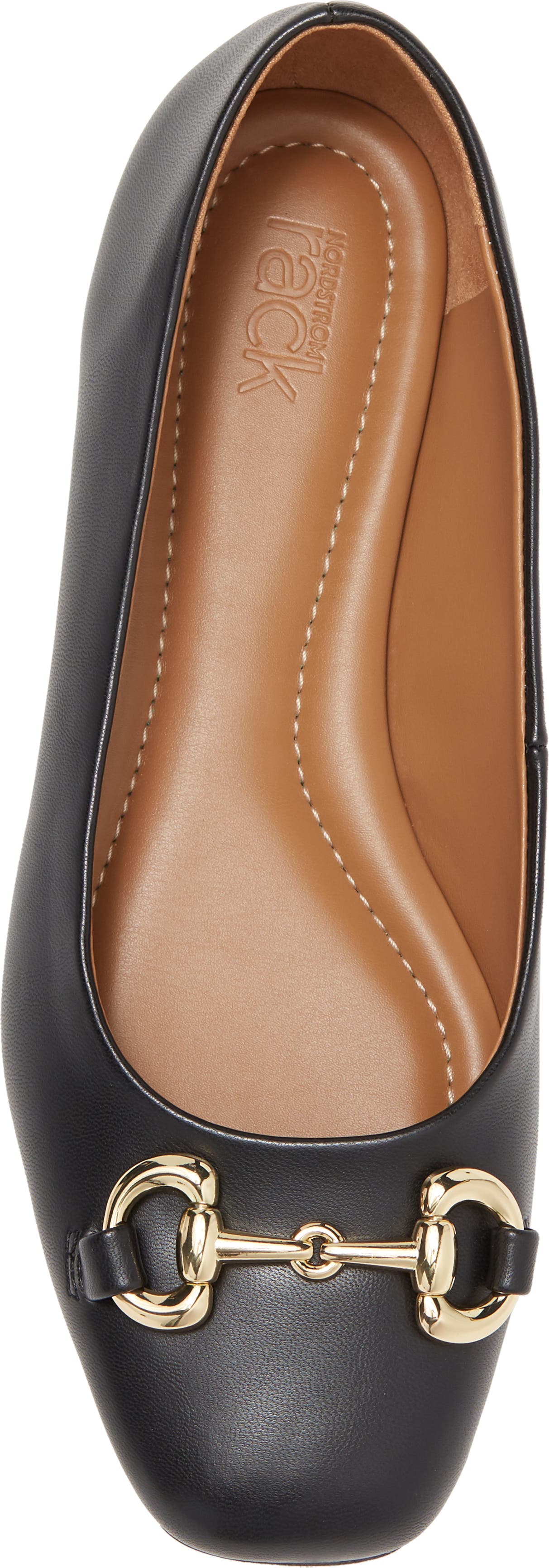 NORDSTROM RACK ABBY FLAT, Alternate, color, BLACK