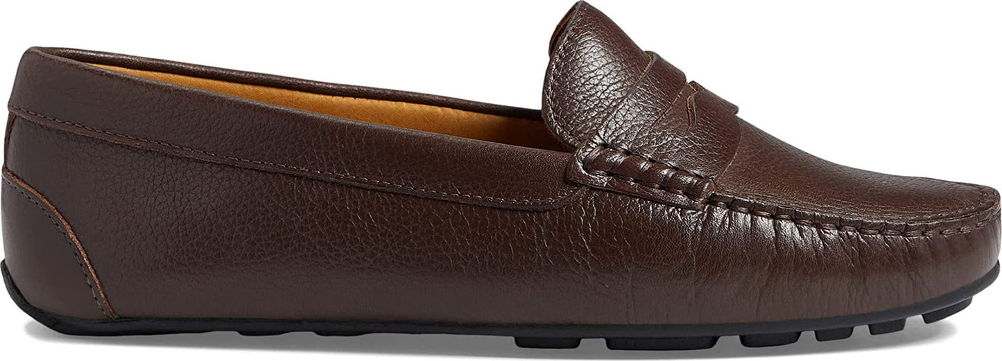 MARC JOSEPH NEW YORK Naples Penny Loafer, Alternate, color, BROWN GRAINY