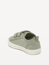 View large product image 3 of 4. Canvas Double-Strap Sneakers for Toddler Boys