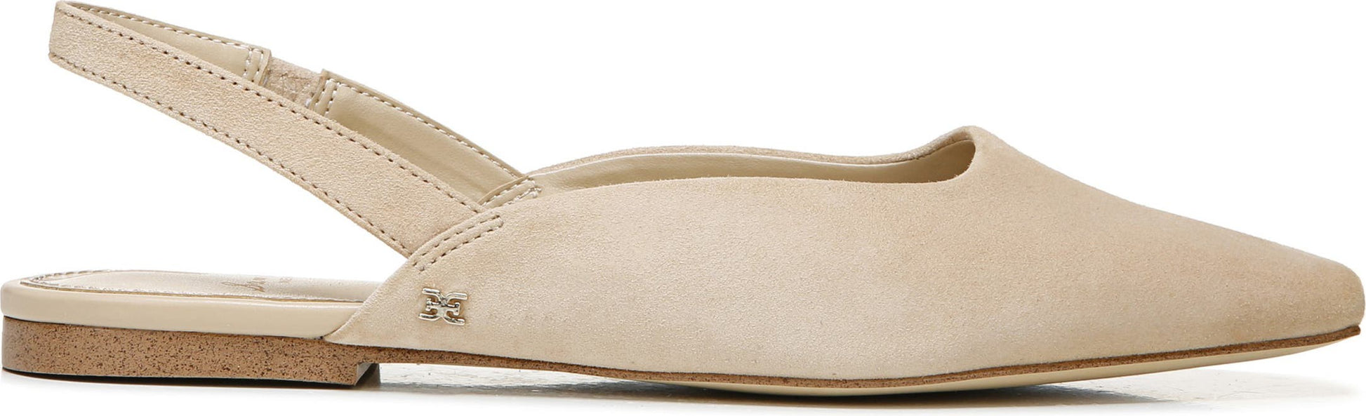 SAM EDELMAN Connell Slingback Flat, Alternate, color, CAPPUCCINO