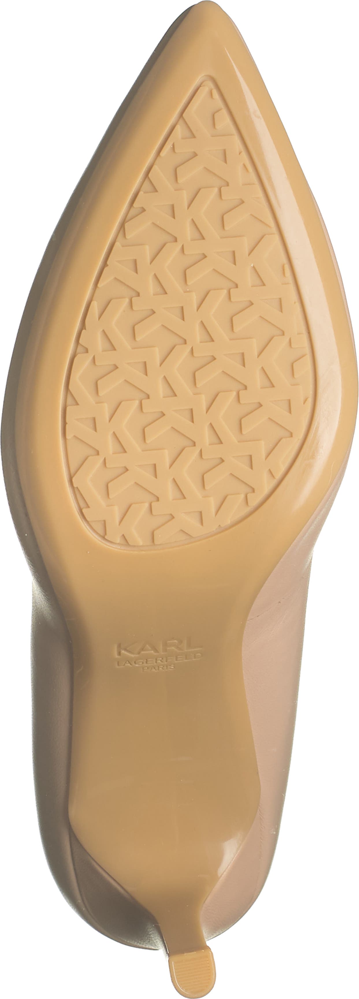 KARL LAGERFELD PARIS Glora Pump, Alternate, color, NUDE