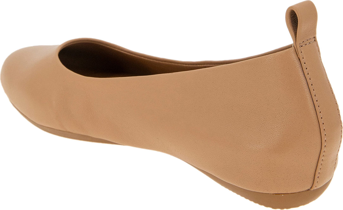 ANDRÉ ASSOUS Nieve Featherweight Demi Wedge Flat, Alternate, color, CAMEL