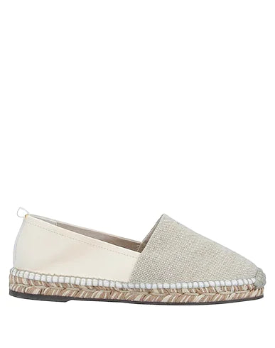 GAIMO Espadrilles Beige Textile fibers, Soft Leather