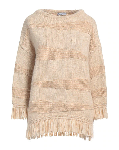 KASH Sweater Beige 68% Alpaca wool, 22% Polyamide, 10% Wool