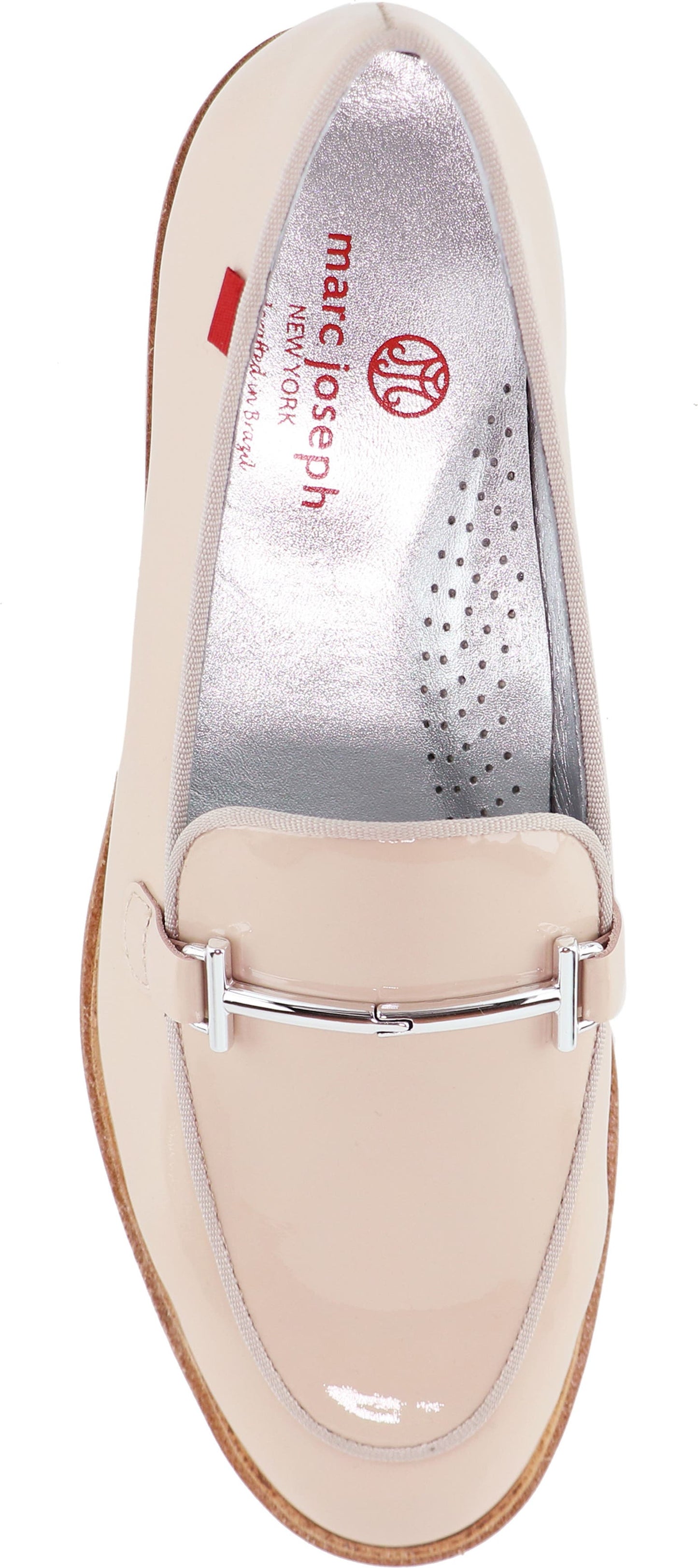 MARC JOSEPH NEW YORK Anchor Place Loafer, Alternate, color, NUDE SOFT PATENT LEATHER